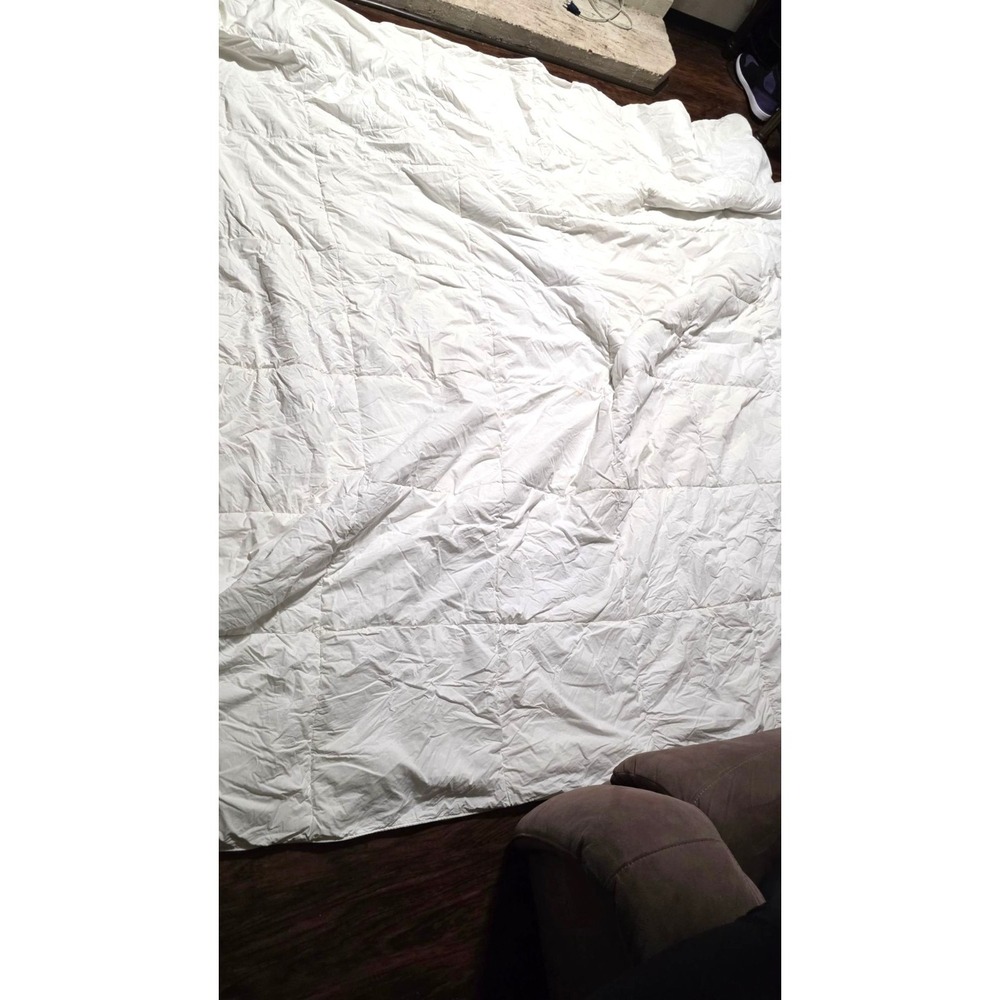Lauren Ralph Lauren Queen White‎ Down Quilt Size 96 x 94